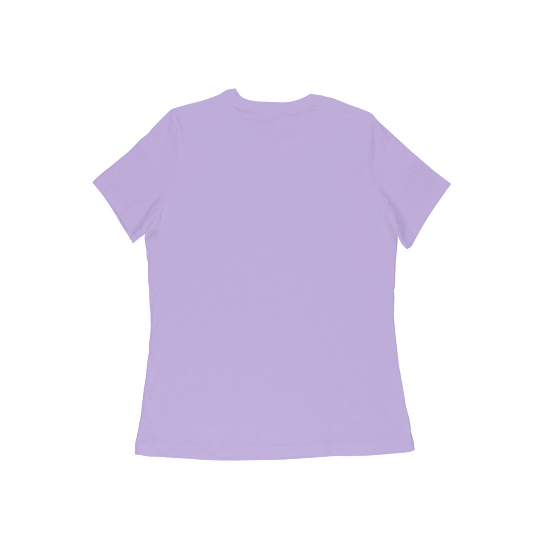 Women Classic Fit Graphic T-shirt - Panda - Lavender