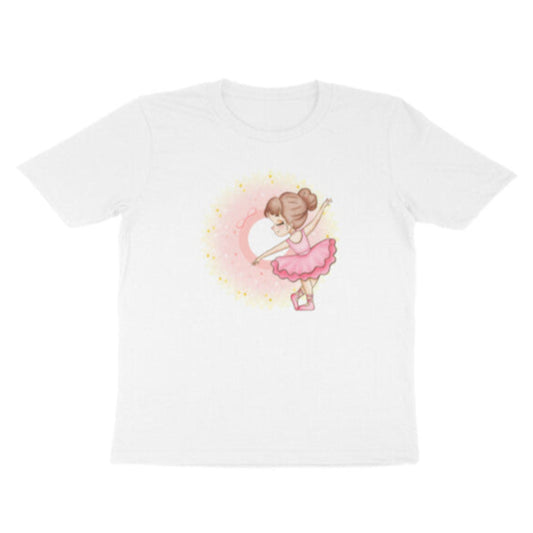 Kids Graphic T-shirt - White - Ballerina