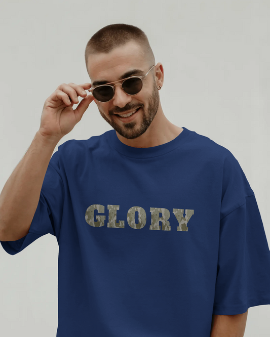 Unisex Oversized T-Shirt - Glory - Royal Blue